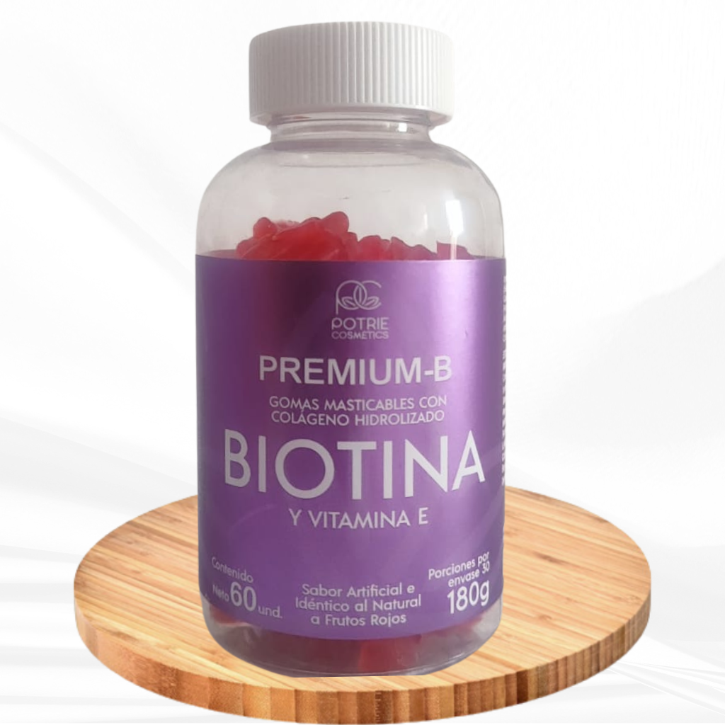 Gomas de Biotina – Premium-B - Nutre tu Belleza