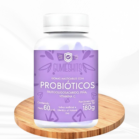 GOMAS DE PROBIOTICOS